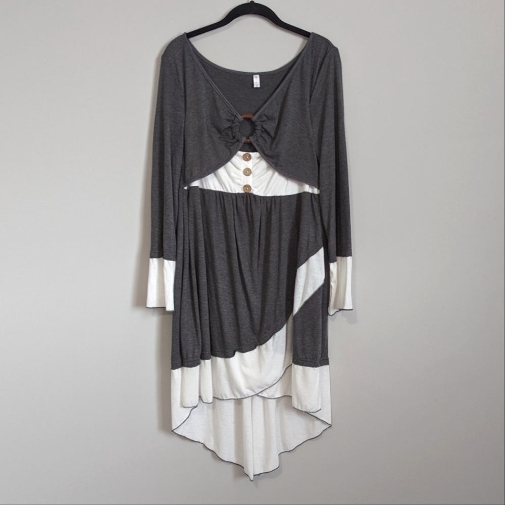 Rose Gal Tunic Top